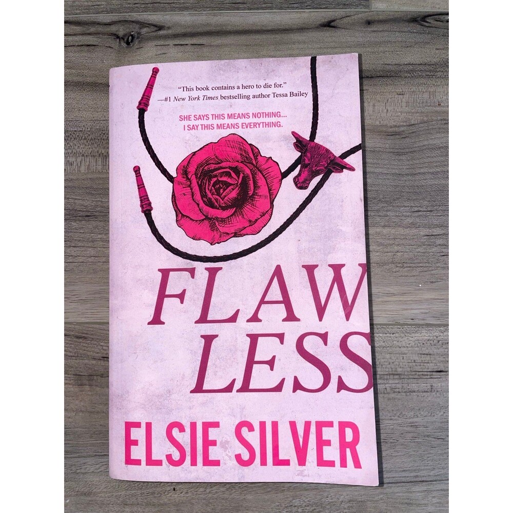 Flawless by Elsie Silver Romance Fiction Book